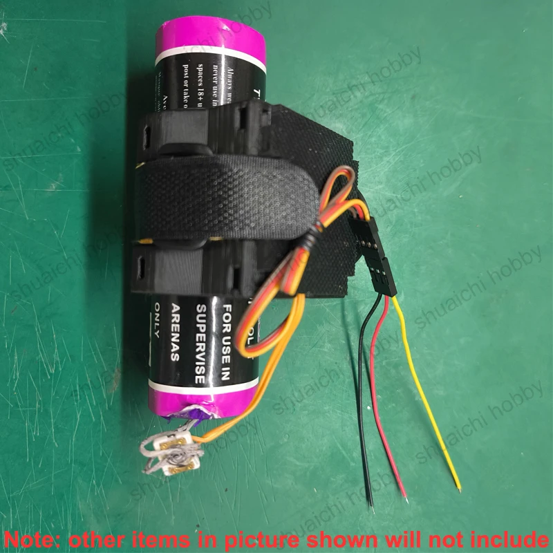 1 Uds FPV Drone ahumado encendedor cuentagotas 9-30V 360 grados de rotación Servo lanzador PLA 3D impreso carcasa exterior para sistema Airdrop