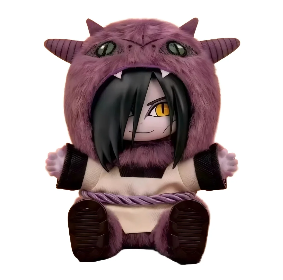Naruto Cute Beast Sitting Party Series, Second Round, Vinyl Plush Blind Box, Shippuden Pendant Doll view 5