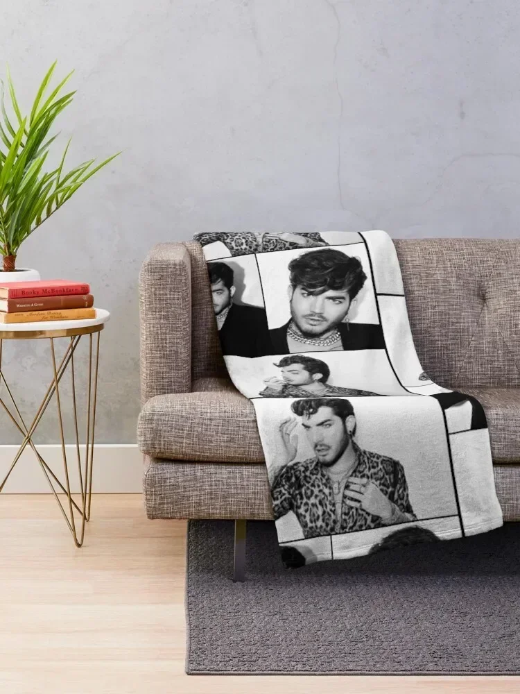 Stunning Adam Lambert Throw Blanket Luxury Designer cosplay anime Flannels Blankets