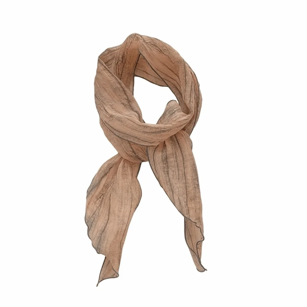 

Fashion Multicolor Scarves Thin Photo Props Neckerchief Versatile Scarf Neck Wraps Women