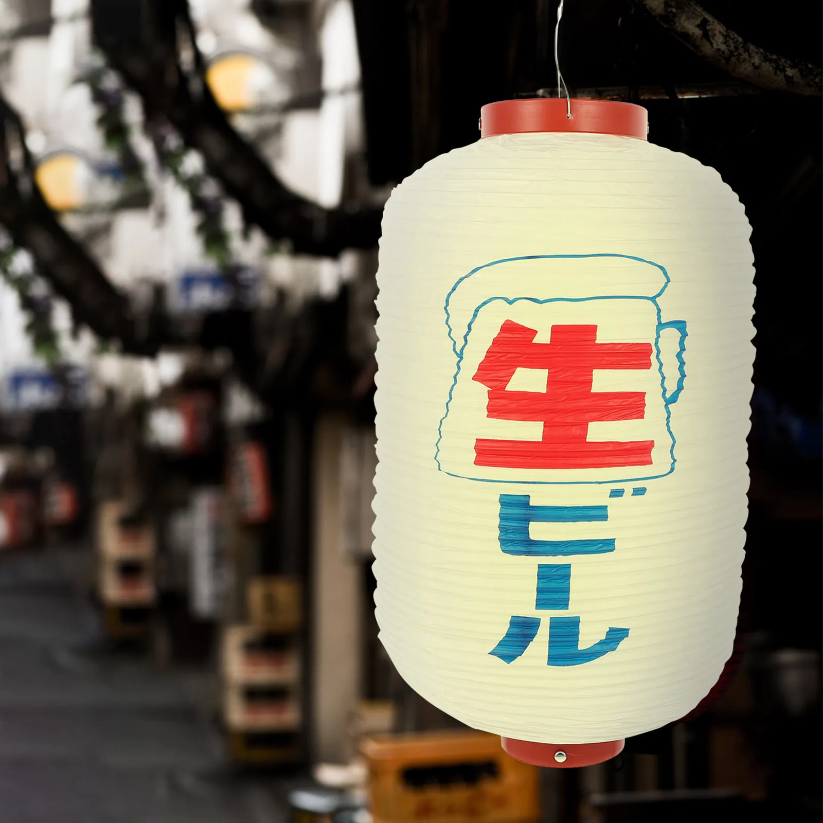 Waterproof Japanese Style Hanging Lantern Durable Traditional Decor for Bar Restaurant Festival Events