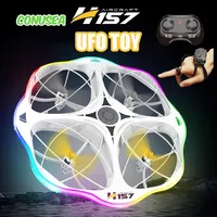 Mini Drone Rc UFO Toy with Led Light Gesture Control 2.4G Radio Controlled Plane Helicopter Dual Mode Airplanes Toys for Boys