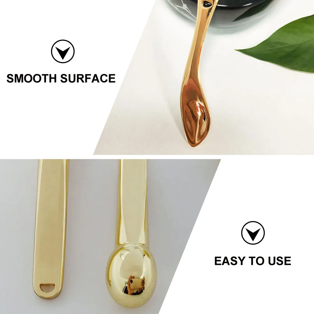 3 stuks oogcrème stok zinklegering mini massager huidverzorging tool draagbare gezichtsmasker lepel essentie bar oogmassage applicator