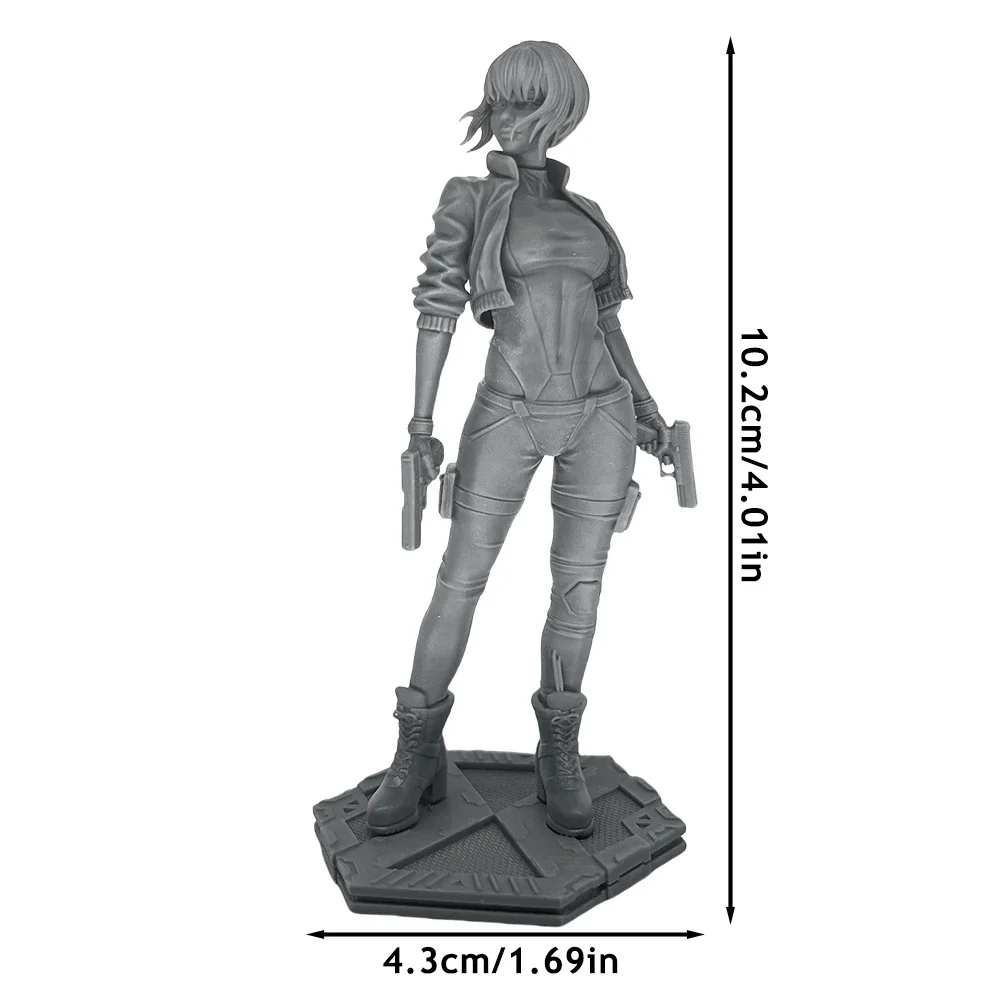 Motoko Kusanagi 1:18 Miniature Figure Resin Model Kit Unpainted Plastic Model Kit a2299