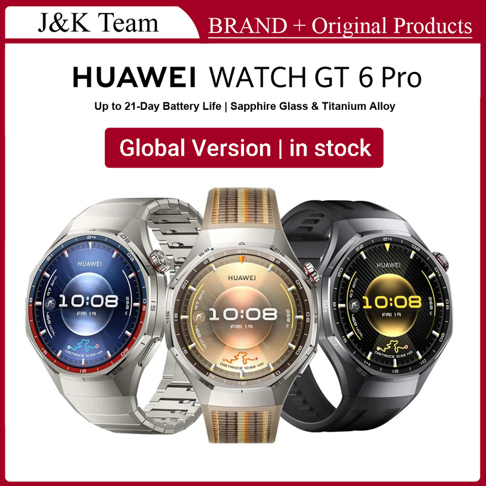 HUAWEI Watch GT 6 Pro Smartwatch, Up to 21-Day Battery Life, Global Version Watch GT6 Pro, Work Seamlessly with iOS and Android