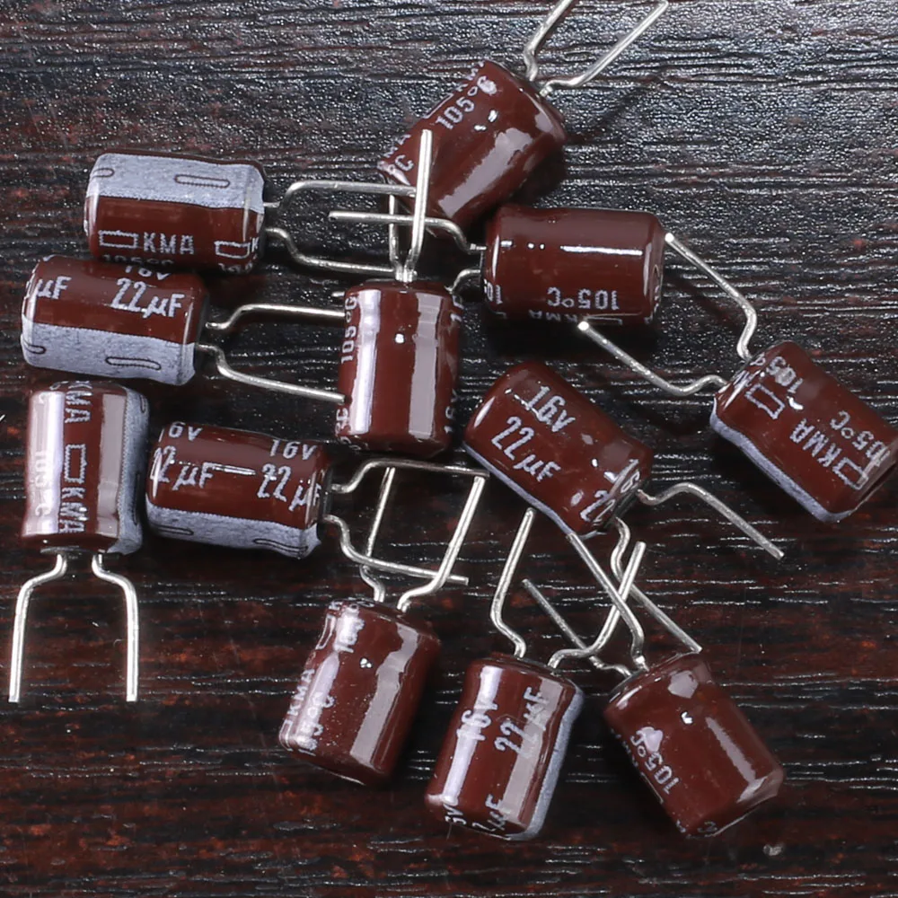 

100pcs /20pcs NCC Nippon Chemi-Con KMA 22uf 16v 22mfd electrolytic Capacitor caps 5*7mm