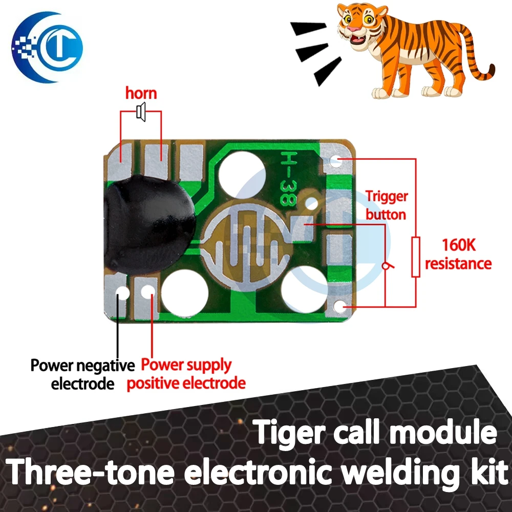 3v-4. 5V Tiger is called Chip Tiger is called IC Module Animal is called Tiger is called Three Tone Electronic Welding Kit