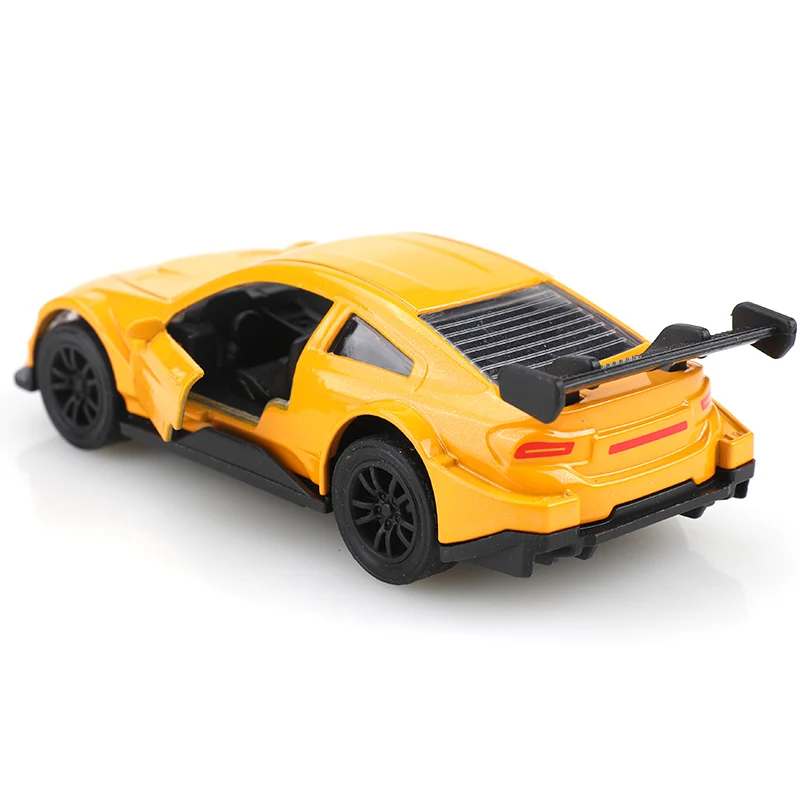 (Encíado) 1:38 modelo de coche de aleación simulación BMW M4 vehículo extraíble adornos de coche colección juguetes para niños