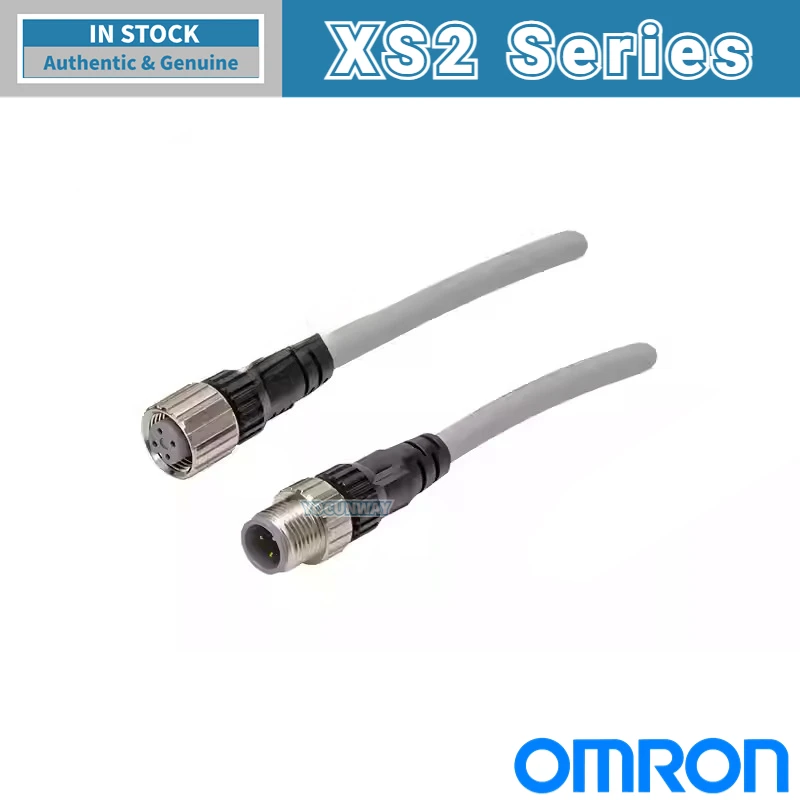 

Новые оригинальные разъемы для соединительной линии OMRON XS2F-M12PVC4S2M M12PVC4A2M 3A2M 3S10 5M 7M