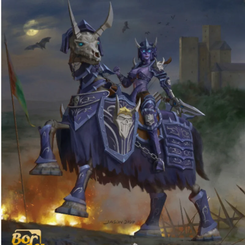 

Pre Sale Border Model 1/12 Hell Knight Death Knight Hill Machine Mother Joint Mobile Assembly Model Children'S Toy Gift