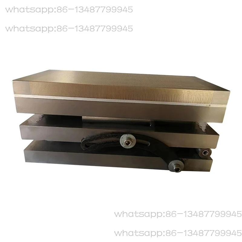 

Bidirectional tilt disk, detail sinusoidal integrated chuck double tilt adjustable magnetic table