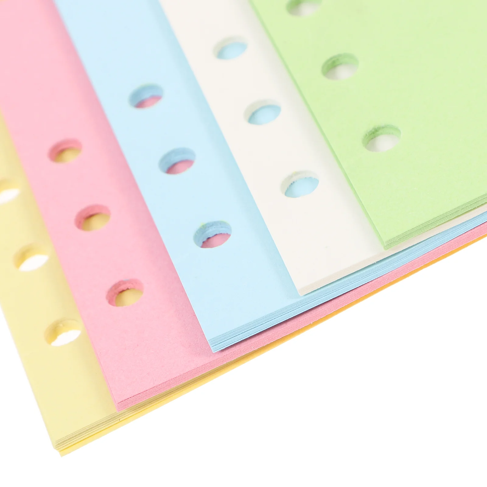 

100 Sheets Loose Leaf Paper 6-Hole Loose-Leaf Note Book Binder Refill Detachable