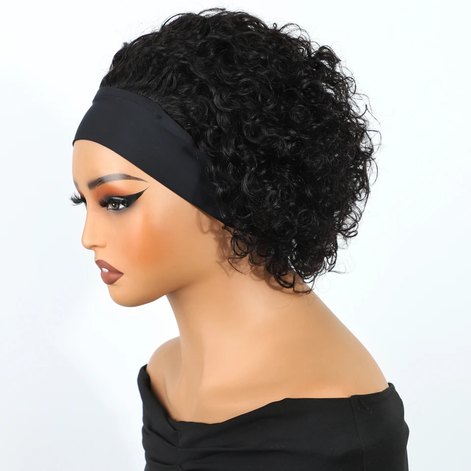 Thumbnail 4 - #78 Popular Human Hair Headband Wigs Choices