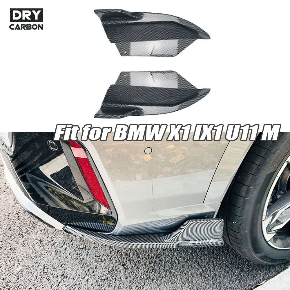 

ABS Material for BMW X1 IX1 U11 M Sport 2023+ Rear Splitters Body Kits Rear Bumper Lip Splitters Aprons Flaps Car Accessories