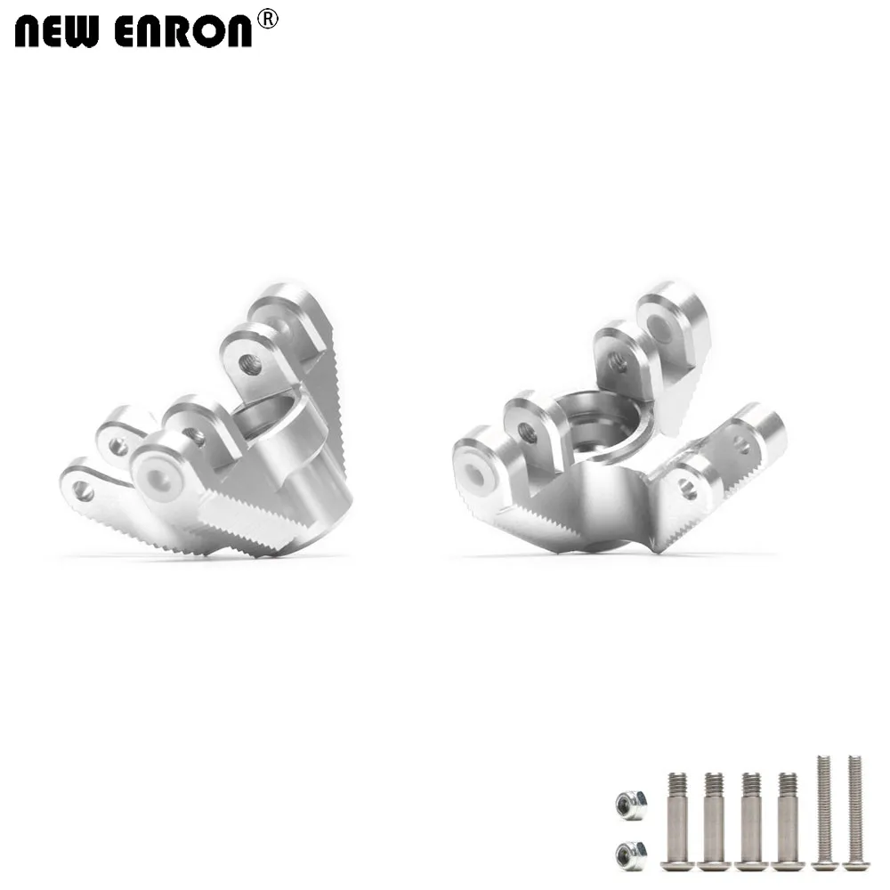 

Новинка ENRON # LOS244004 # LOS244005 алюминиевые детали для обновления передних костяшек кулака 1 комплект для 1/8 RC Car Crawler LOSI LMT Φ 4WD