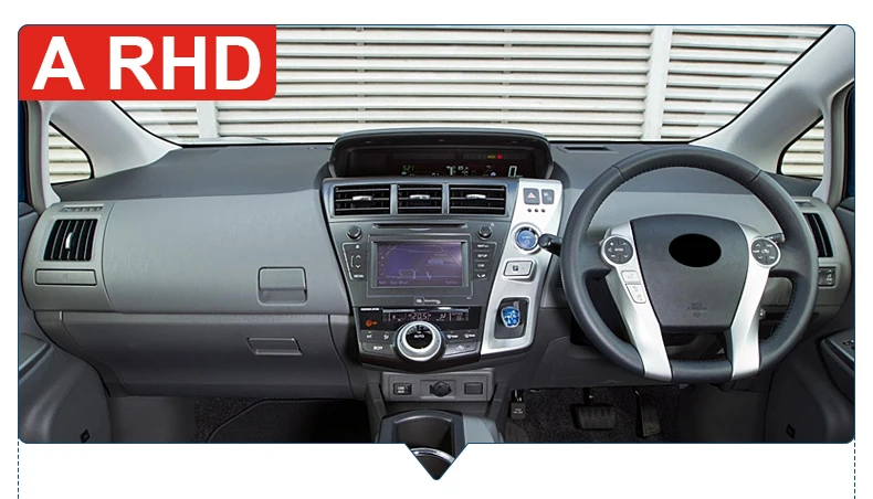 Für Toyota Prius V Plus Alpha Hybrid 2012 2013 2014 2015 2016 2017 2018 2019 Auto Dashboard Abdeckung Sonnenschutz pad Zubehör – Detail 6