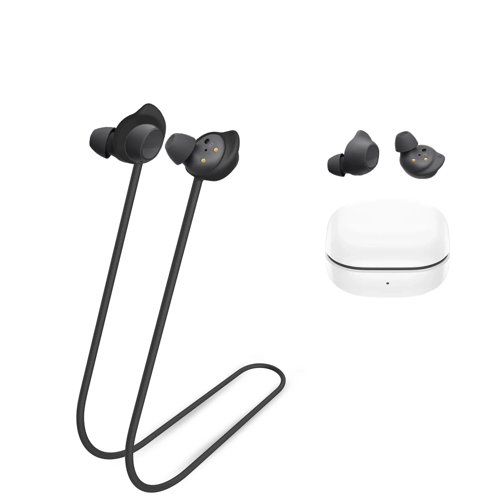 For Samsung Galaxy Buds FE Soft Silicone Strap Special Anti-Skid Design Sports Anti Lost Lanyard For Galaxy Buds FE Earbuds