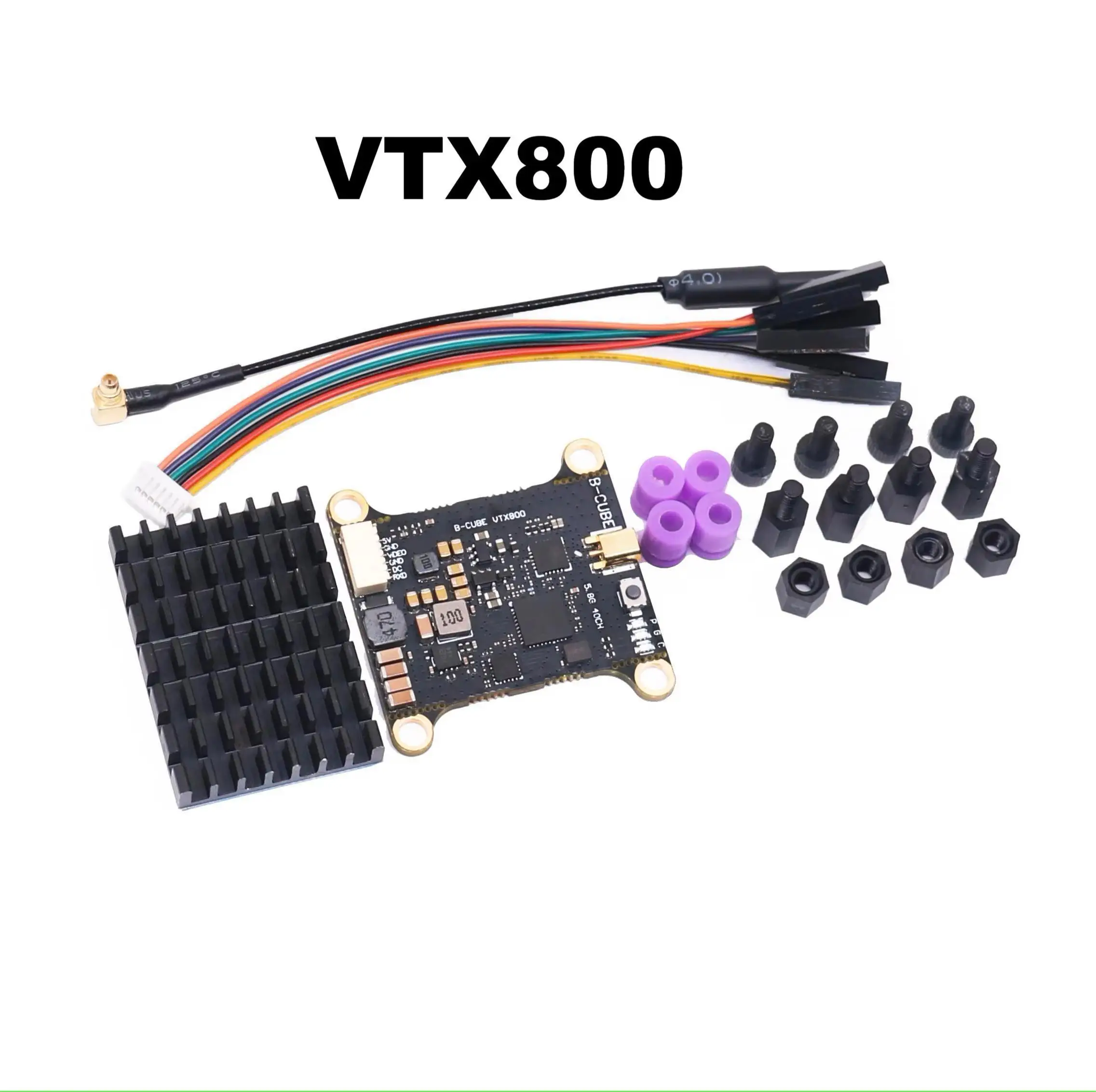 B-CUBE 5.8G VTX 800 1000 1600 2500 mW 48CH Ingangsspanning Video Zender Vermogen 25 1000 mW Voor Lange Afstand RC Vliegtuig FPV Drone