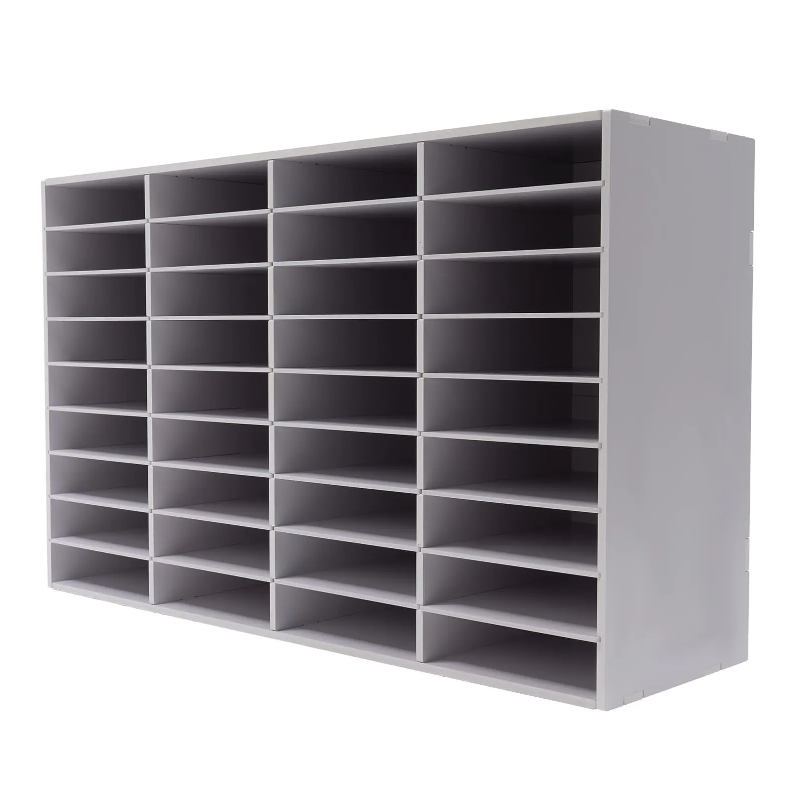 

Gdrasuya10 36 Slots Literature Organizer File Sorter Literature Organizer Stackable Mail Craft Paper File Holder Mailbox Organizer