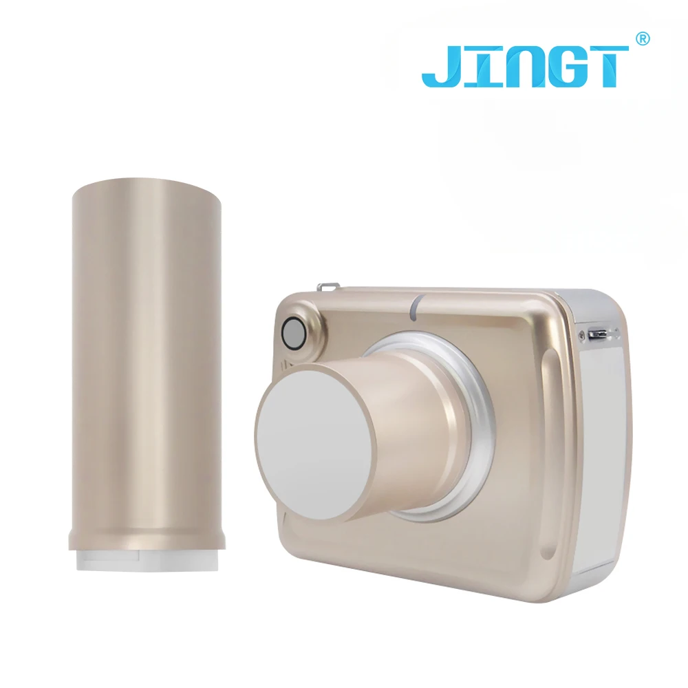 JINGT Gold Dental Portable X-ray Sensor Frequency Imaging System X Ray Machine Digital RVG Sensor X-ray Sensor Dental  Equipment