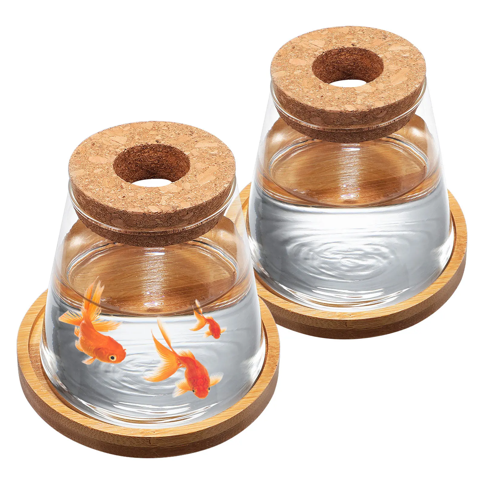 2Pcs Water Planters Glass Prop - огляд і ціна Planted Aquarium Jar
