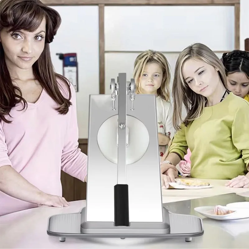 Household Manual Pizza Dough Pastry Press Machine Commercial Pancake Sheeter Machine