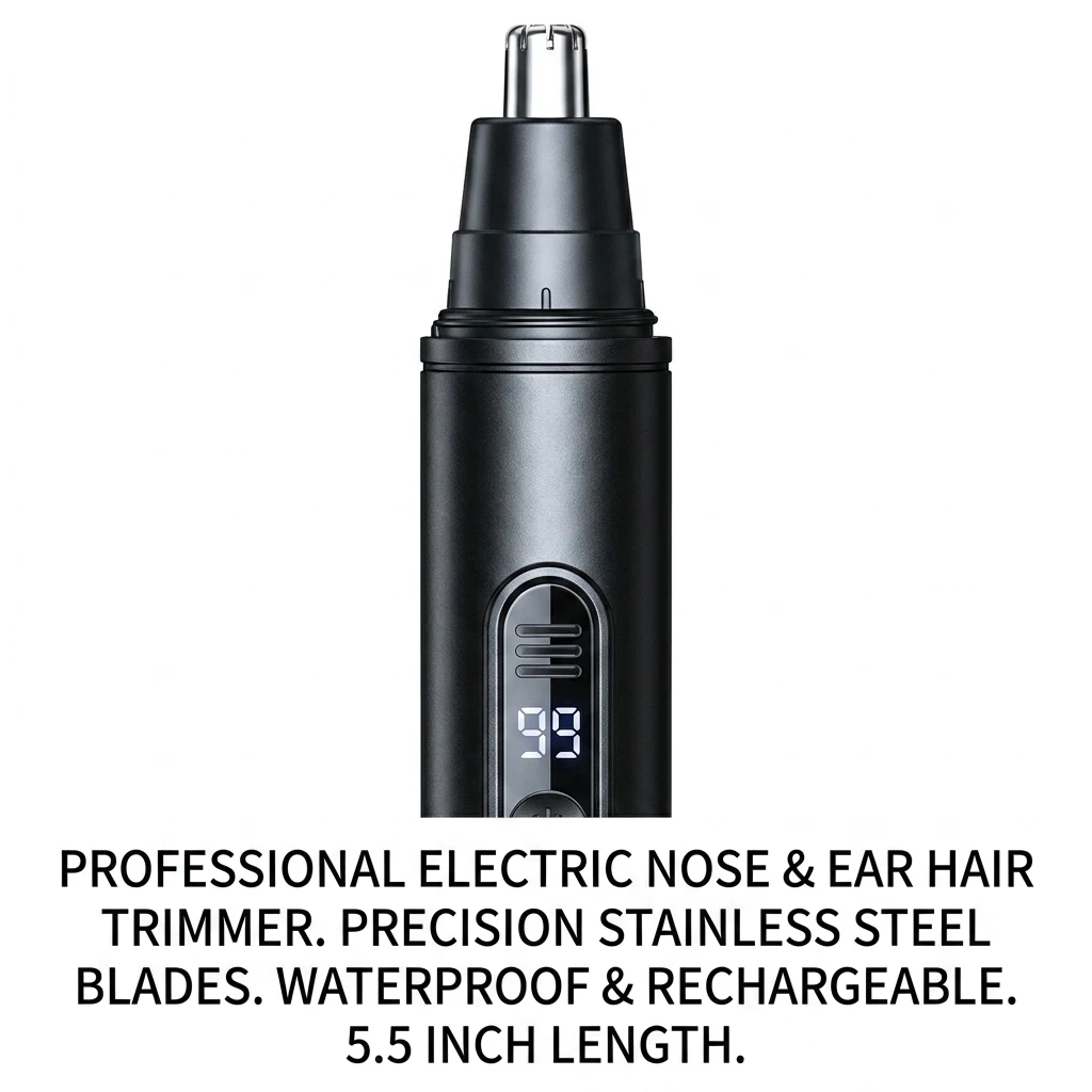 Mini Pocket Nose Hair Trimmer Portable Painless Ear And Eyebrow Clipper Waterproof for Men And Women image 5