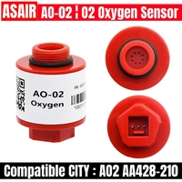 New AO-02 AO2 AA428-210 ASAIR Compatible CiTiceL City O2 Oxygen Sensor Oxygen battery gas detector PTB-18.10