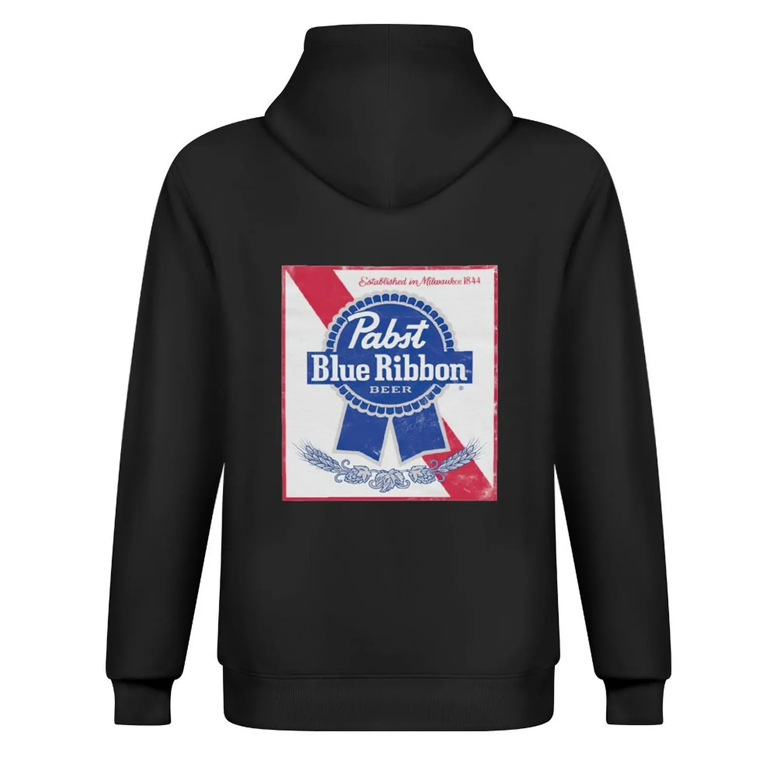 Pabsts Blue Ribbons هوديي أزياء الرجال الرجال ارتداء الملابس الجمالية بلوزة جديدة مقنعين المحملة