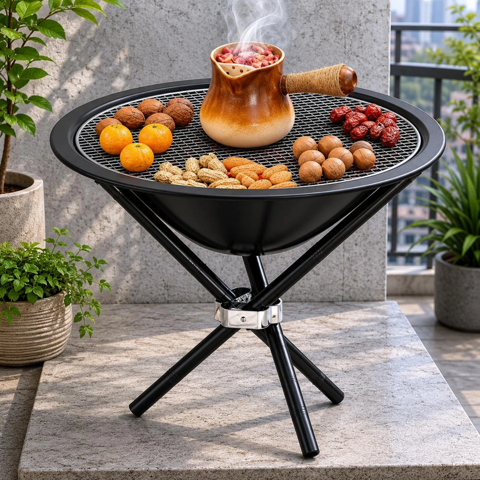 Grille de cuisson pliable en a - Camping Cooking Open Fire avis et prix