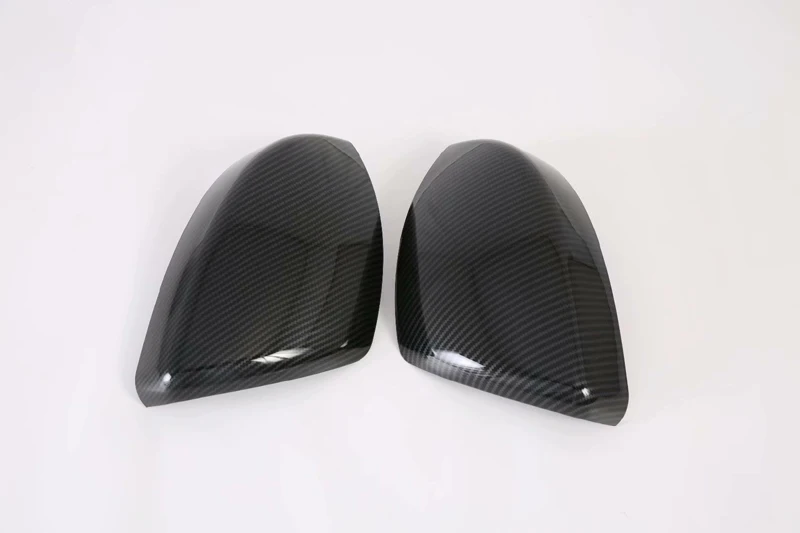 

For Range Rover Evoque L551 2019 2020 Car Accessories Carbon Fiber Style Door Side Mirror Cover Trim Rear View Cap Overlay