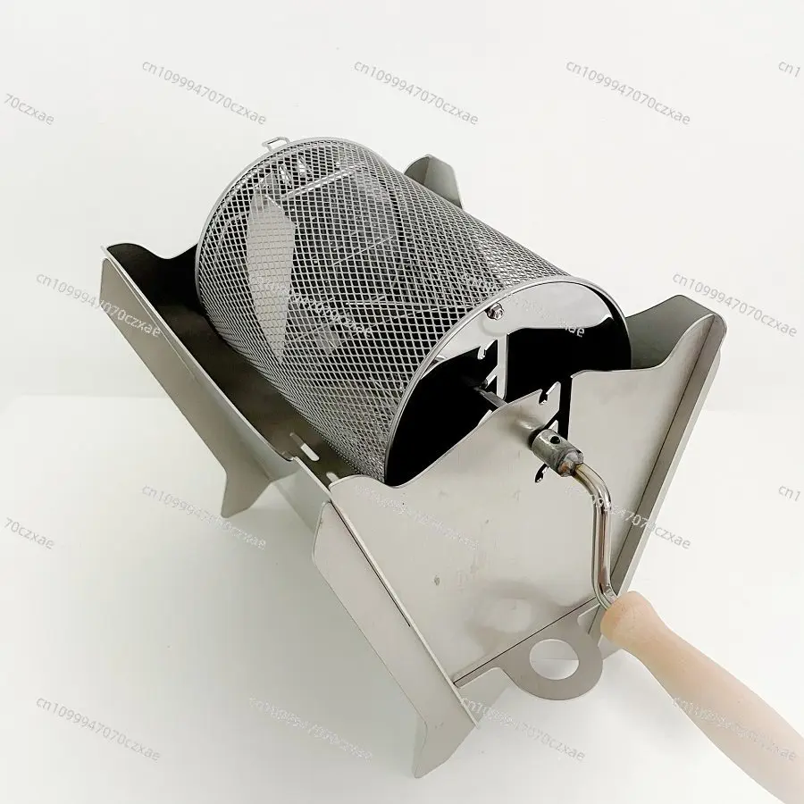 Charcoal Coffee Bean Roaster, Hand-cranked Coffee Bean Roaster