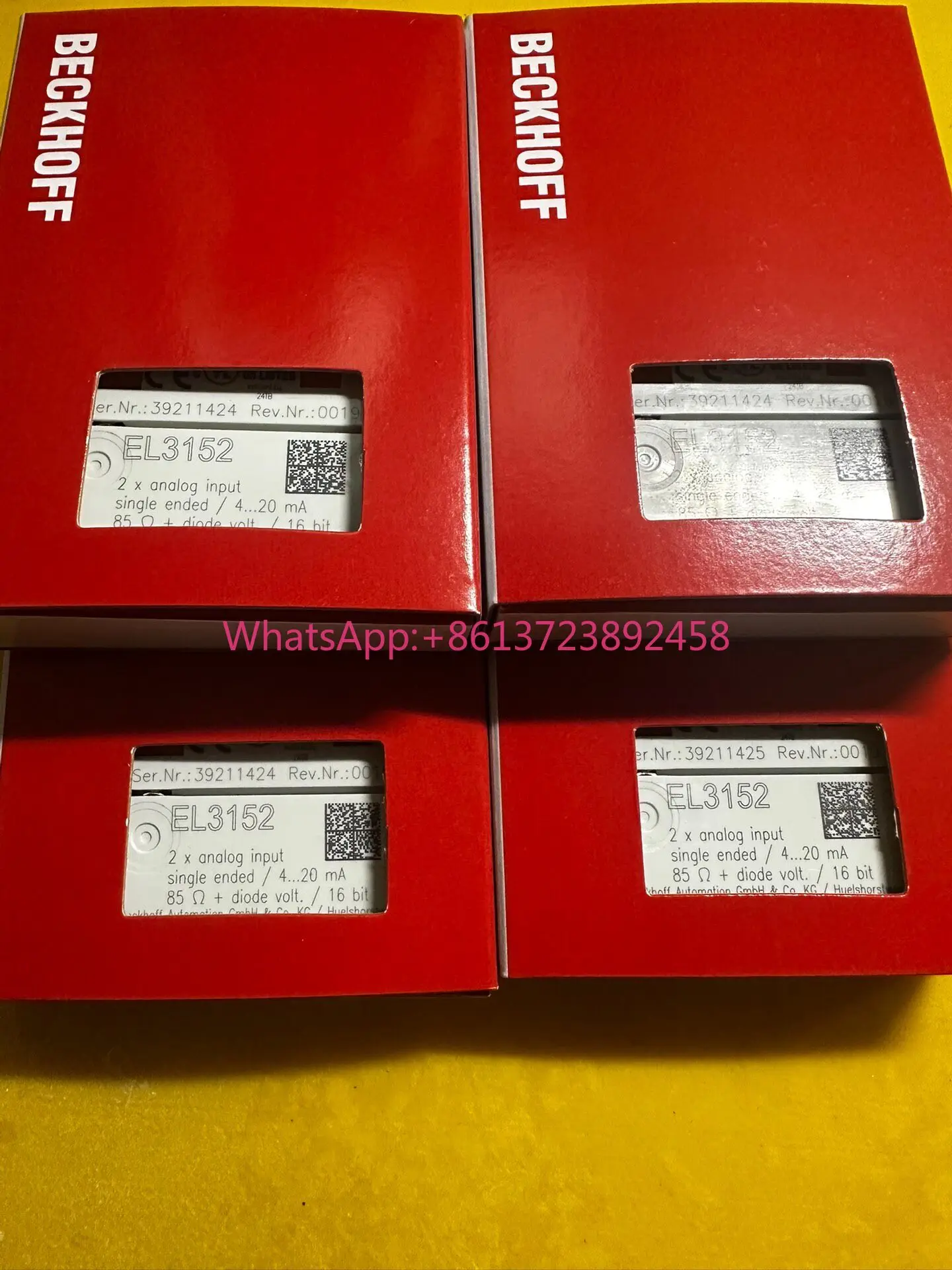 Beckhoff module EL3152 is brand new and original, high quality
