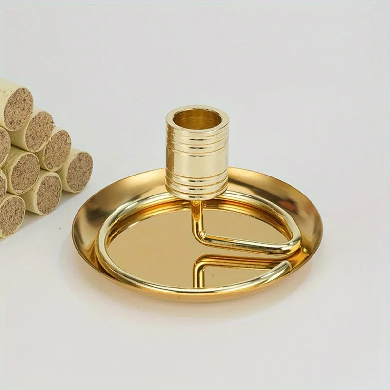 

1pc Metal Palo Santo Holder Incense Burner for Palo Santo Sticks Incense Holder Scent Wood Stand and Ash Catche