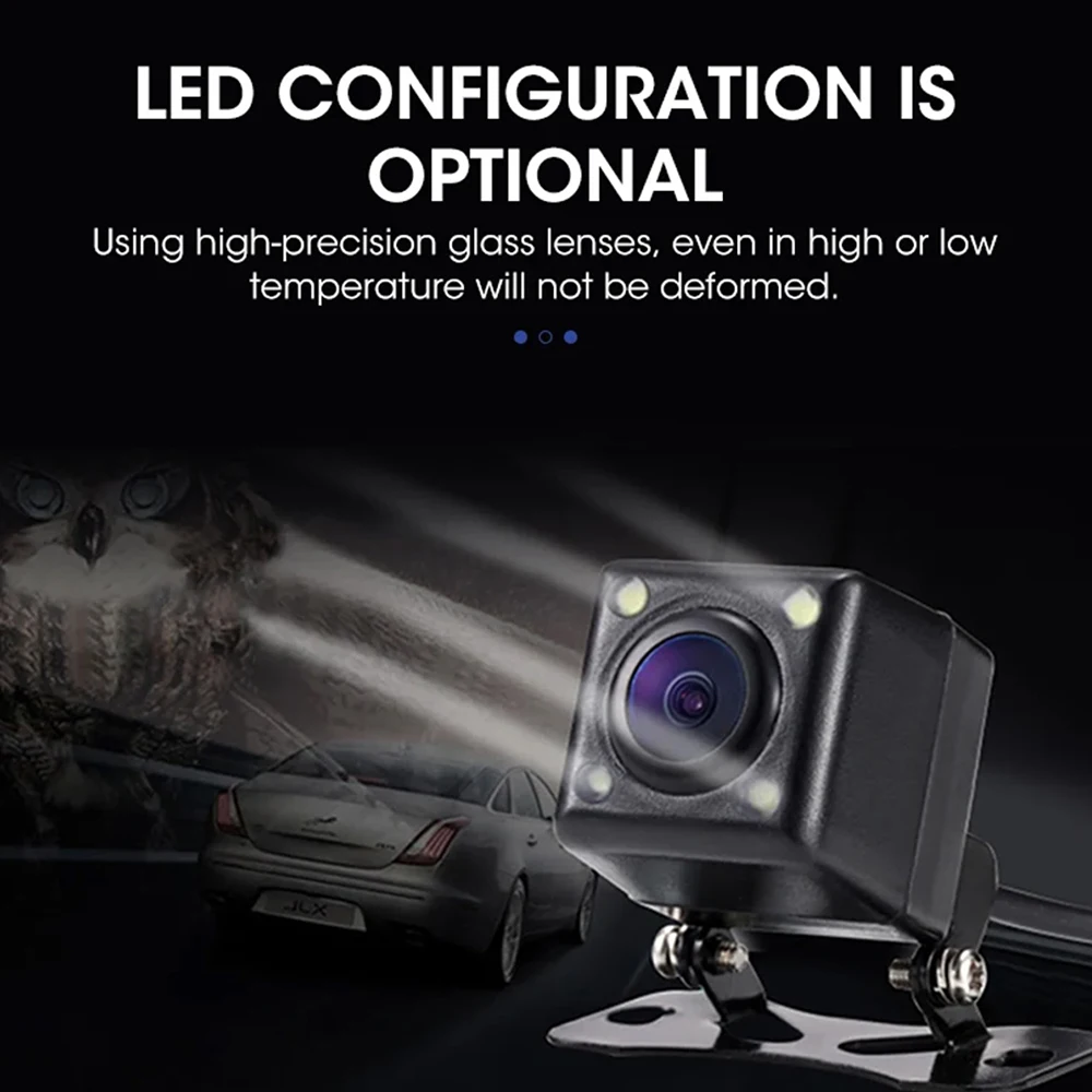 2PCS YWX Wholesale Night Vision Camera For Cars With System Rear View Camera Infrared Universal 12V Car Camera For Car Radio Scr