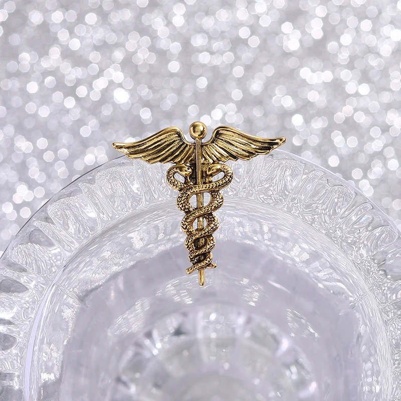 Retro Medizinische Emaille-Pins, Maßgefertigte Medizinsymbol-Broschen, Anstecknadeln, Tier-Schmuckgeschenke für Ärzte, Krankenschwestern und Freunde