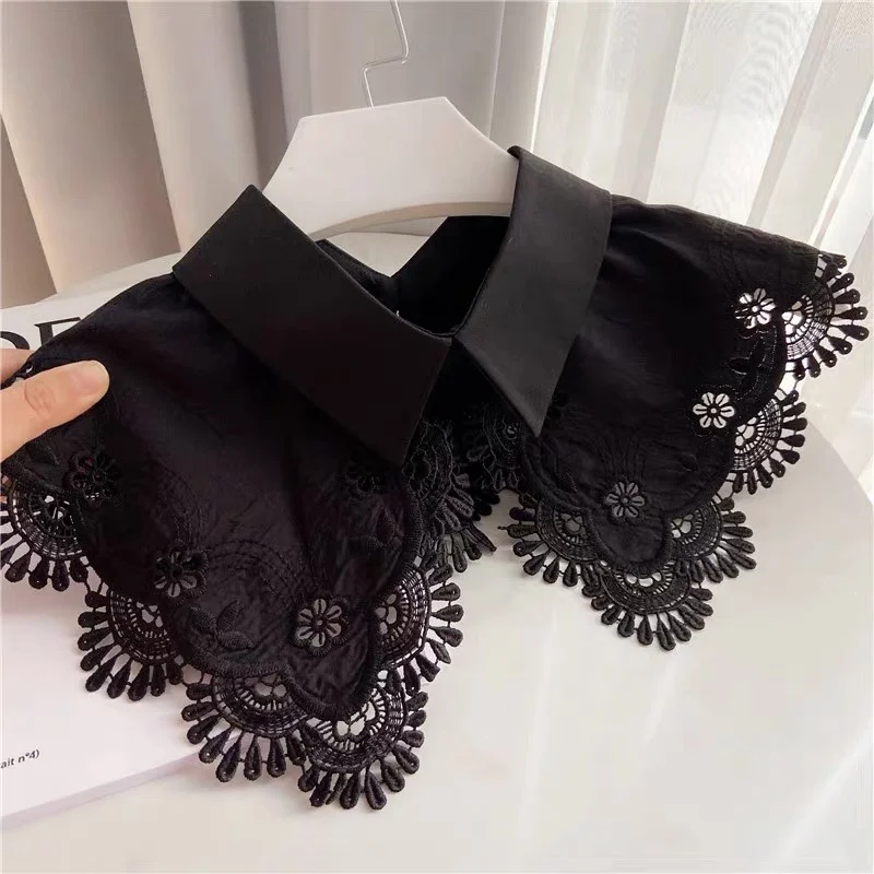 Stylish Eugenia False Children Summer Dress with Small Shawl and Lace Decoration Fake Collar