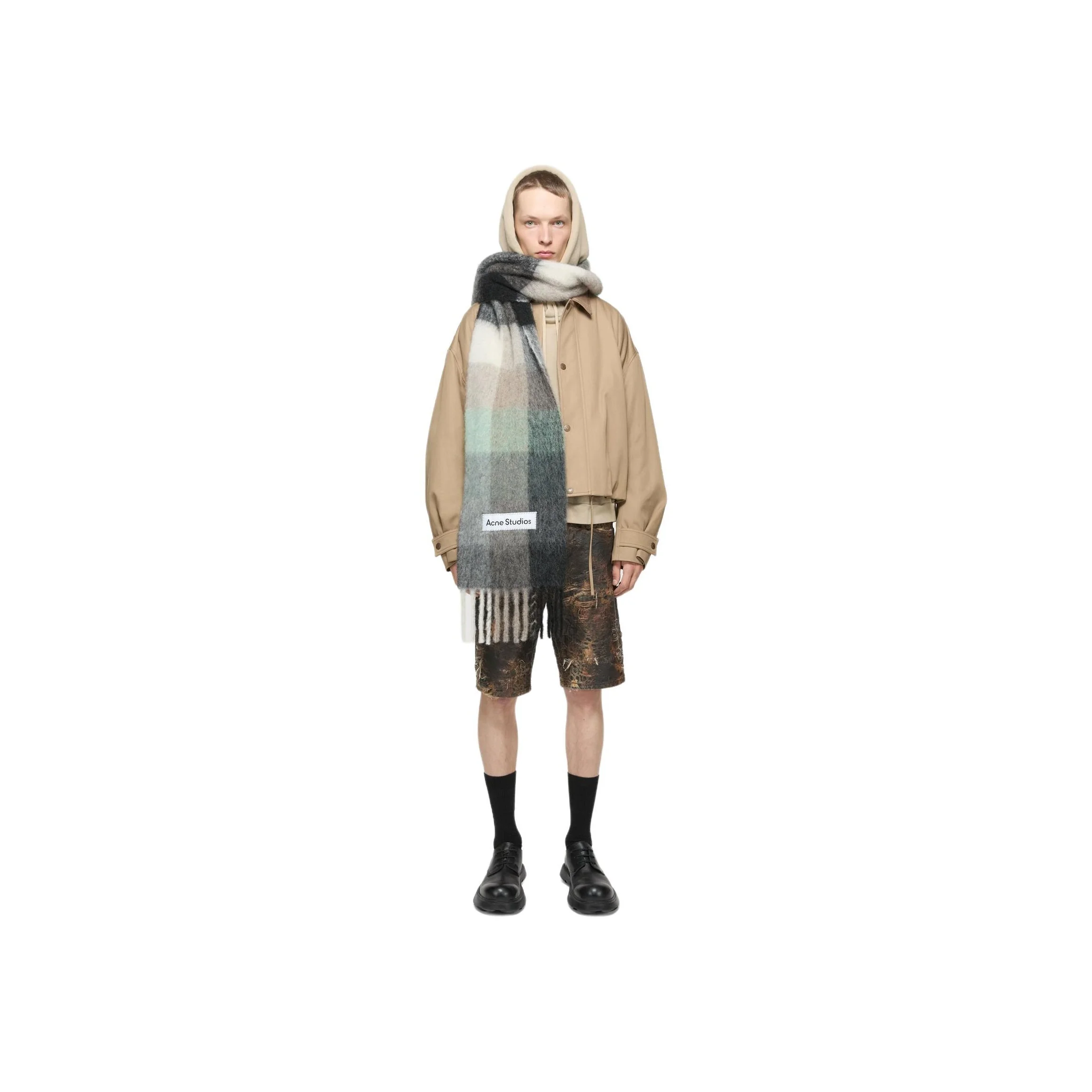 Immagine 6: Sciarpa Multi Check Acne Studios CA0084-BO8
