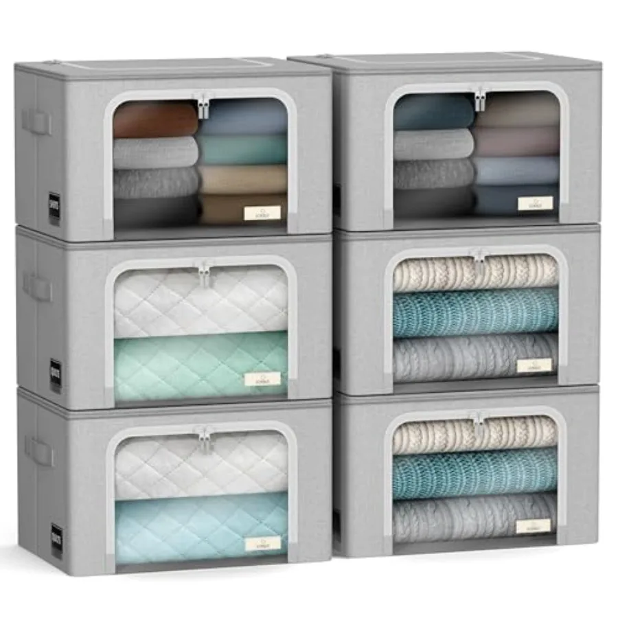 Storage Bins With M…