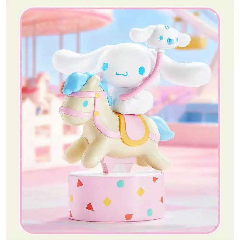 Origianl Cinnamoroll Crayon Shin-Chan Wonderland Series Blind Box Kawaii Desktop Ornament Cute Collectible Figurines Girl Gift view 2