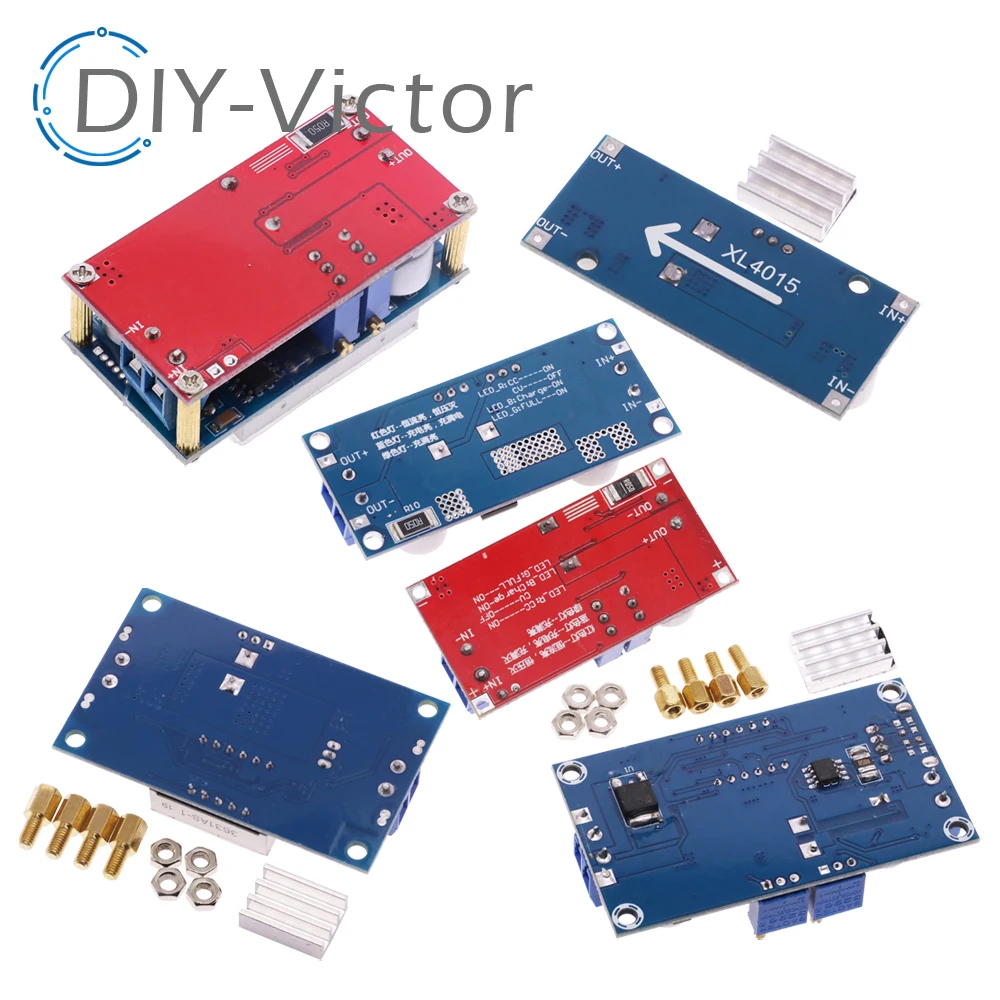 بطارية ليثيوم تنزل لوحة شحن ، 5A تيار مستمر إلى العاصمة ، CC CV ، محول طاقة ليد ، شاحن ليثيوم ، وحدة XL4015 ، أصلية