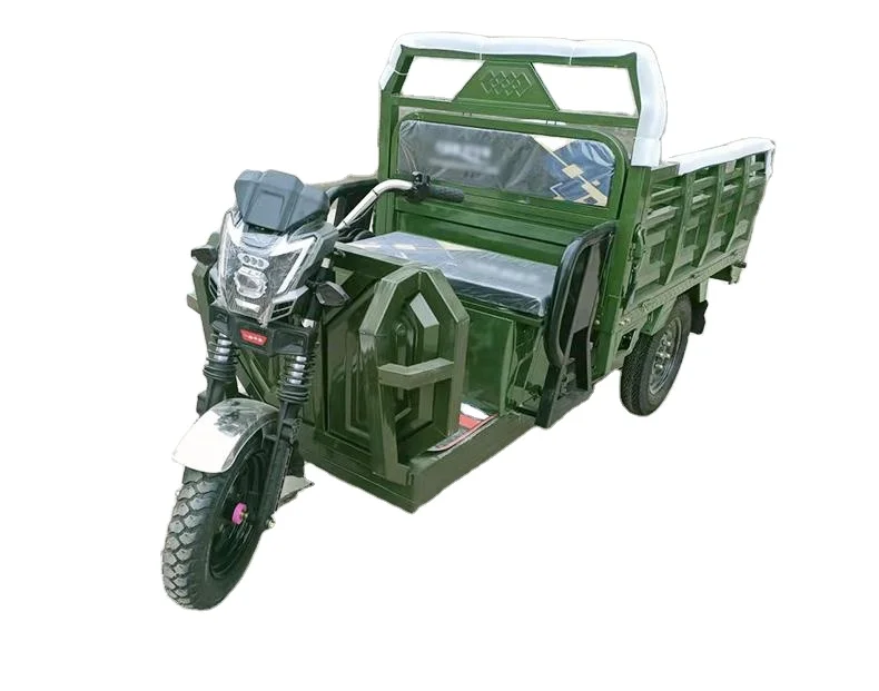 Hydraulic Dump Motorized Tricycle 300cc Cargo Tricycle Freight Tricycle Cargo Truck for Factory Agricultural