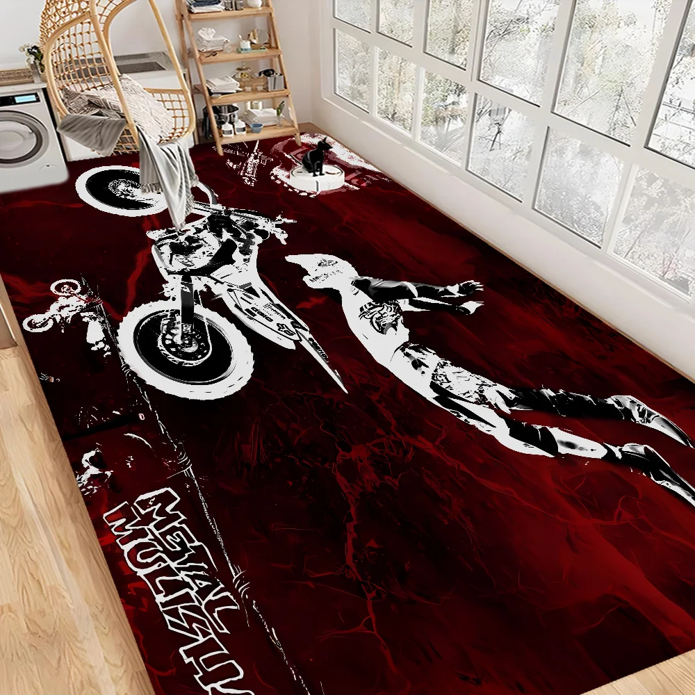 

Metal mulisha Floor Carpet Anti-slip Absorb Water Long Strip Cushion Bedroon Mat Welcome Rug