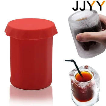 JJYY 실리콘 아이스 큐브 트레이, 몰드 샷 안경 만들기, 얼음 몰드, 얼음 트레이, 여름 음주 도구 몰드