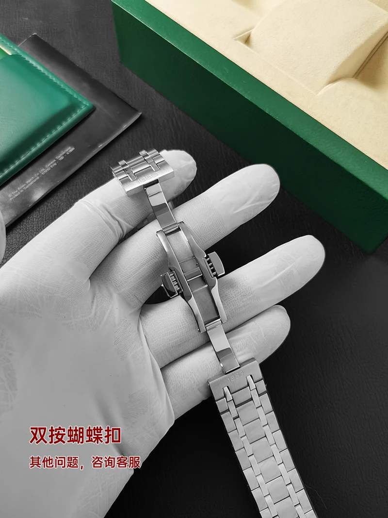 Fuyijia-男性用ステンレススチールストラップ、男性用カスタムウォッチバンド、バタフライバックルブレスレット、湾曲したインターフェース、t-iss-ot、t099、21mm、16mm