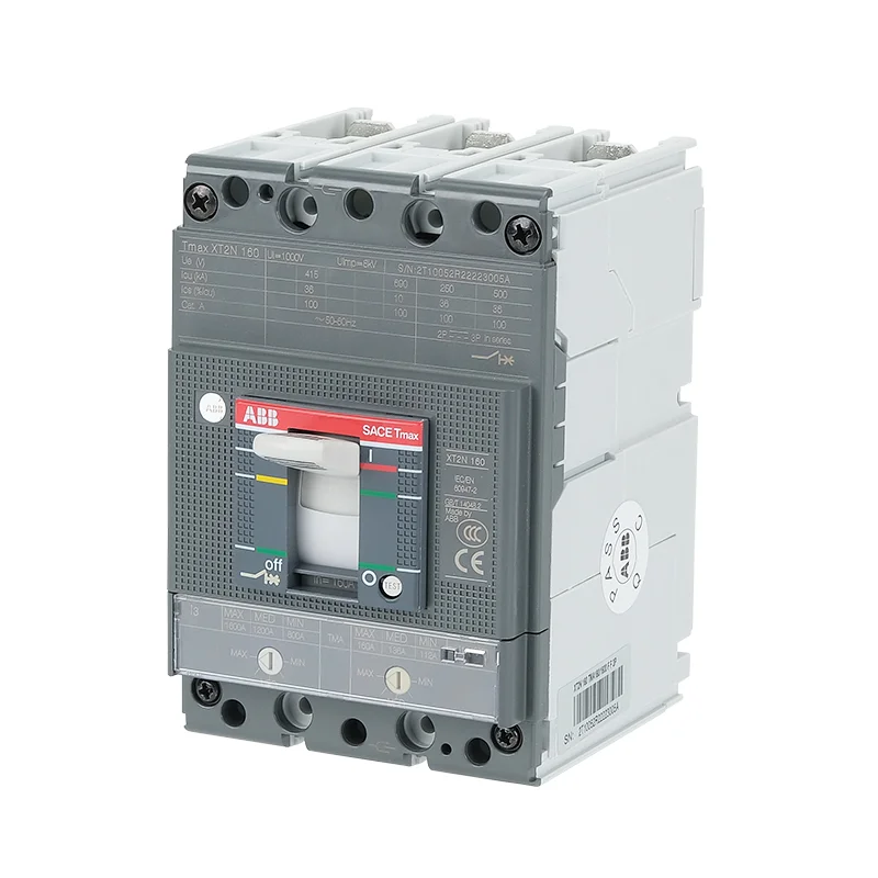 ABB New Moduled Case Circuit Breaker MCCB XT1S160 TMD32/450 FFC 3P