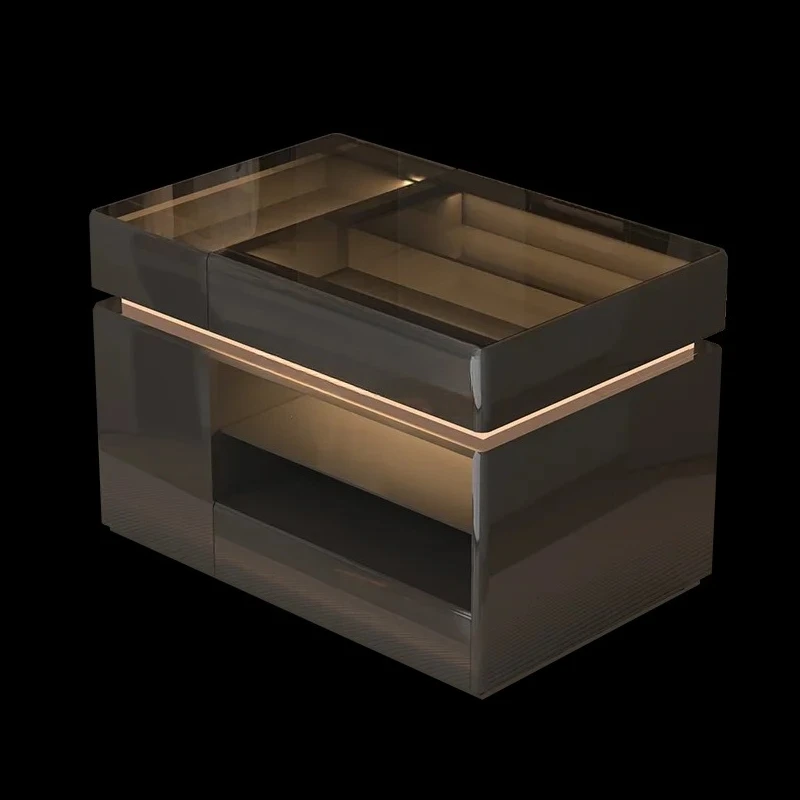 

Cloakroom Island Terrace Jewelry Cabinet Bedroom Storage Drawer Storage Chest Black Creative