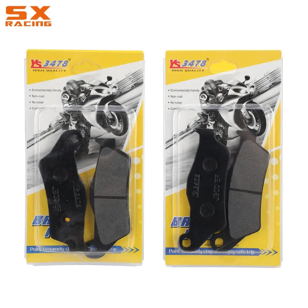 Motorcycle Accessories Front Rear Brake Pads Dirt Pit Bike For YAMAHA TENERE700 TENERE 700 XTZ 690 XTZ690 Off-road Traveling