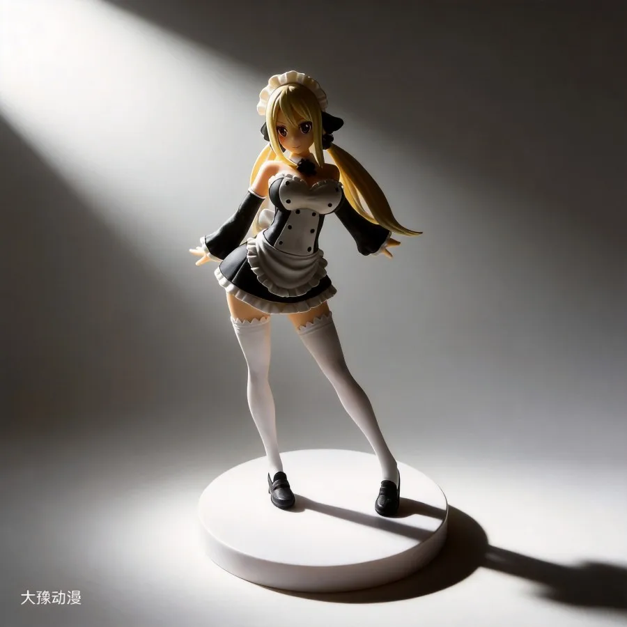 

Fairy Tail Virgo Lucy Standing Figure Anime Girl Desktop Decoration Two Dimensional Collectible Model