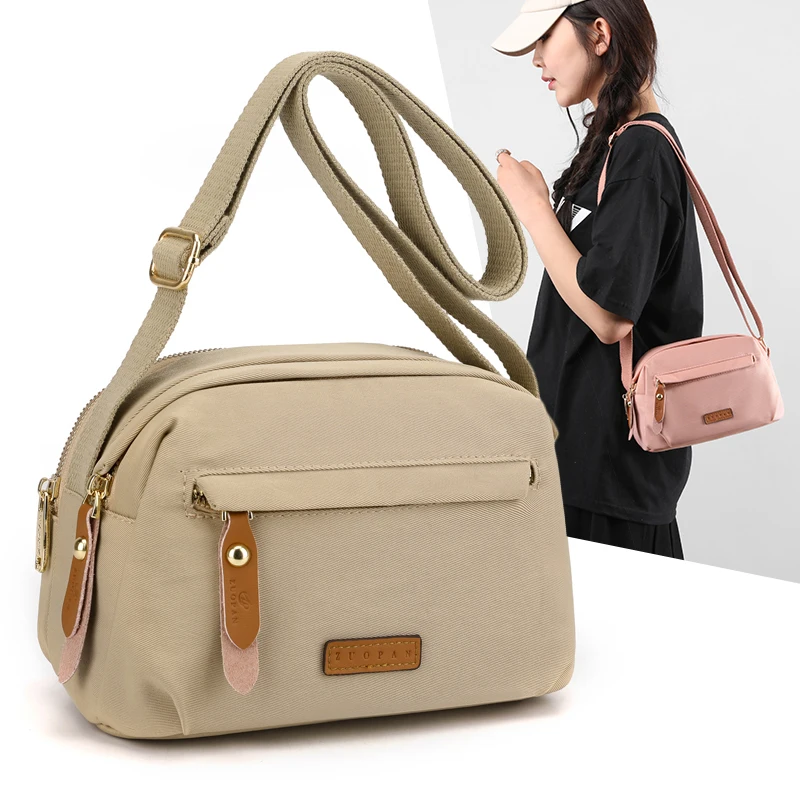 

Women Nylon Crossbody Bags Handbags Fashion Tote Retro Ladies Shoulder Bag Large Tote Purse Women Handbag